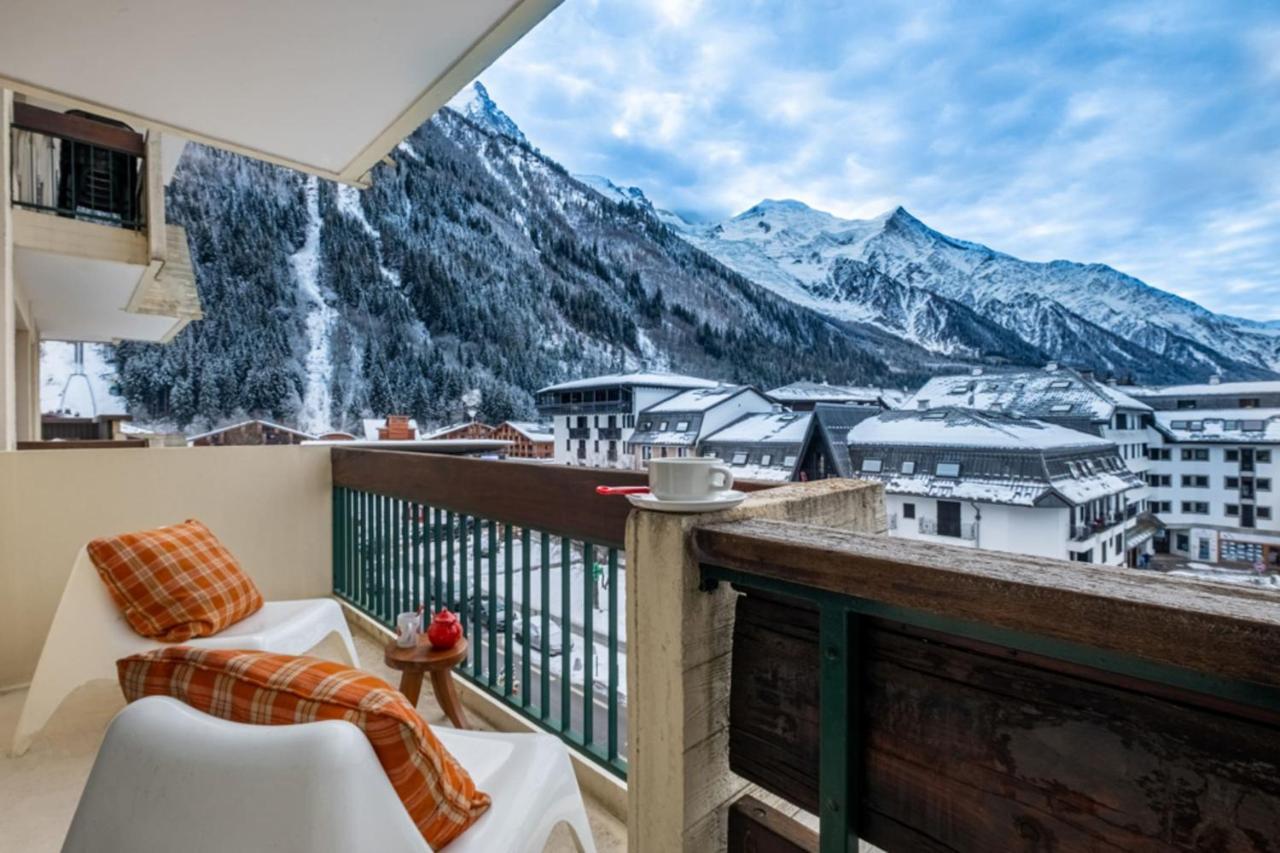Apartment With Balcony And Mountain View Chamonix Extérieur photo